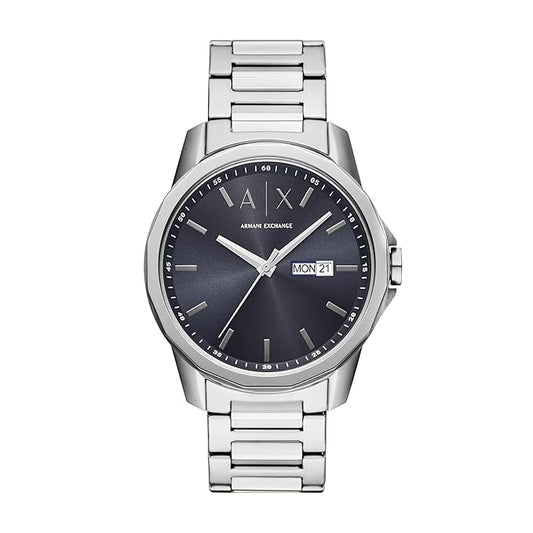 Armani Exchange Silver Quartz Stainless Steel Watch AX1767