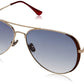 FCUK Gradient Aviator Unisex Sunglasses - FC 7401 C3 61 S