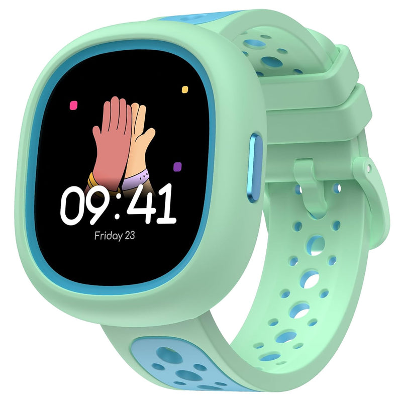 Noise Junior Champ 3 Smart Watch for Kids | 3-in-1 Look with 2 Switchable Bumpers, in-Built Learning Hub, Habit Builder, Exam & School Mode, SOS, 100+ Cloud Faces, Parental Control(Astro Orbit)