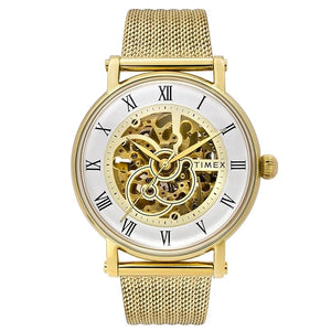 Timex White Dial Stainless Steel bracelet Men's Watch - TWEG16722 - KRISHNA WATCH COMPANY