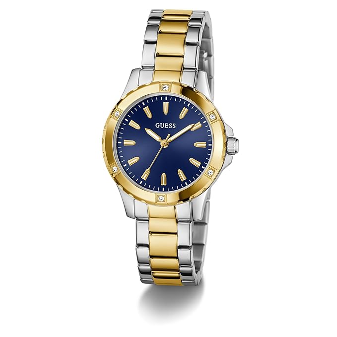GUESS Blue Round Dial Analog Women's Watch - GW0948L3