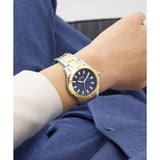 GUESS Blue Round Dial Analog Women's Watch - GW0948L3