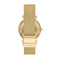 Fossil Carlie Analog Gold Dial Women's Watch - ME3250