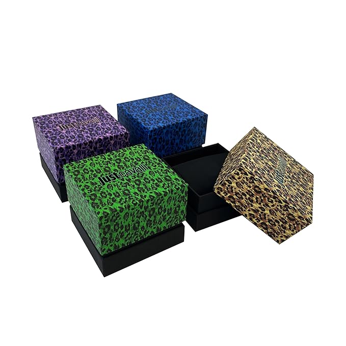 Just Cavalli Unica Snake Women Dark Green Dial Watch JC1L322M0035