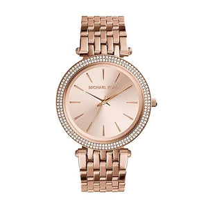 Michael Kors Women's Rose Gold Analog Stainless Steel Watch MK3192 - KRISHNA WATCH COMPANY