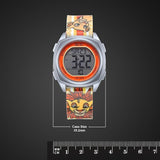 Zoop by Titan Disney Digital Dial Polyurethane Strap Watch for Kids 16025PP14