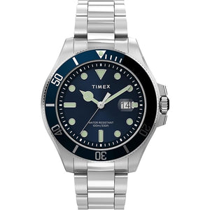 TIMEX Men Stainless Steel Blue Analog Dial Watch- Tw2U41900Uj - KRISHNA WATCH COMPANY