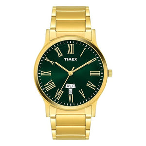 Timex Full Roman Green Dial Astrological Watch - TW000R469 - KRISHNA WATCH COMPANY