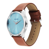 Sonata Ease with Light Blue Dial Watch for Men - 77163SL05W