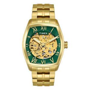 Timex Green Dial Stainless Steel bracelet Men's Watch - TWEG25904 - KRISHNA WATCH COMPANY