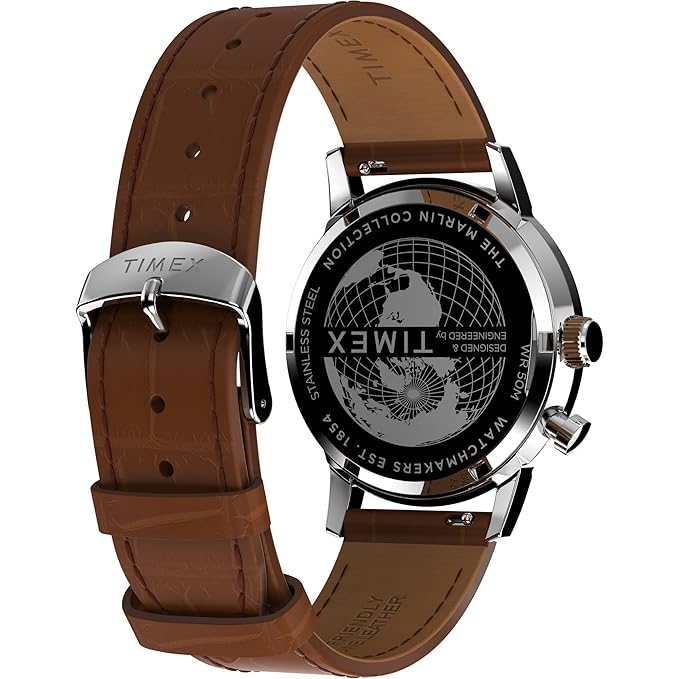 Timex Marlin Green Round Dial Analog Men Watch - TWEG26800 - KRISHNA WATCH COMPANY