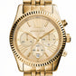 Michael Kors Lexington Analog Gold Dial Women's Watch-MK7378