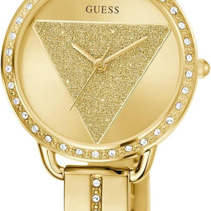 GUESS TRI BELLINI Ladies Gold Tone Analog Watch GW0914L2 - KRISHNA WATCH COMPANY