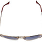 FCUK Gradient Aviator Unisex Sunglasses - FC 7401 C3 61 S