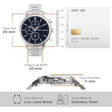 TIMEX TREND Blue Round Dial Analog Men's Watch - TWEG26903 - KRISHNA WATCH COMPANY