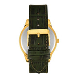 Timex Full Roman Champ Dial Green Croco leather Strap Men's Watch - TWEG18526