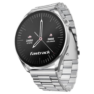 Fastrack Dezire FX1 Luxury Metal Smartwatch with 1.38 UltraVU HD Display with bright Pixel Resolution 38126SM01 - KRISHNA WATCH COMPANY