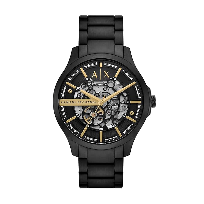 Armani Exchange Black Quartz Stainless Steel Watch - AX2463 - KRISHNA WATCH COMPANY