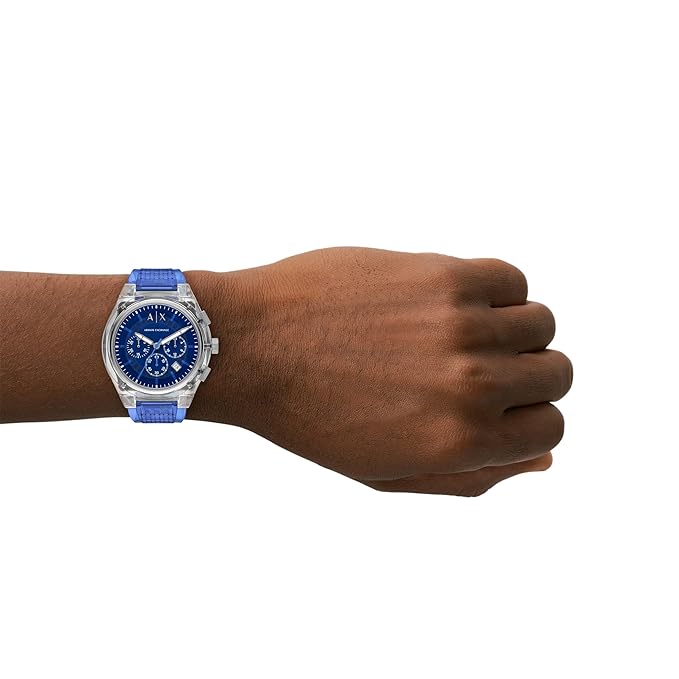 Armani Exchange Analog Blue Dial Men's Watch-AX4166