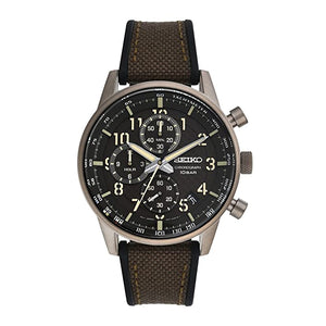 Seiko Analog Black Dial Men's Watch-SSB371P1 - KRISHNA WATCH COMPANY