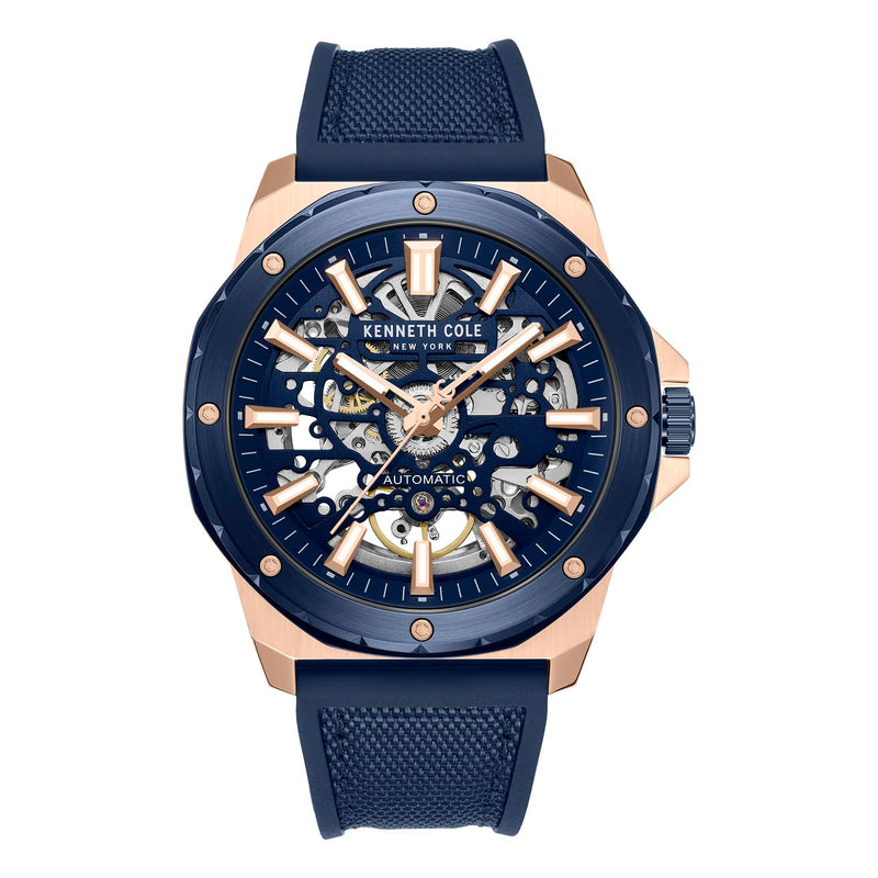 KENNETH COLE Skeleton Automatic Watch - KCWGZ0076702MNW