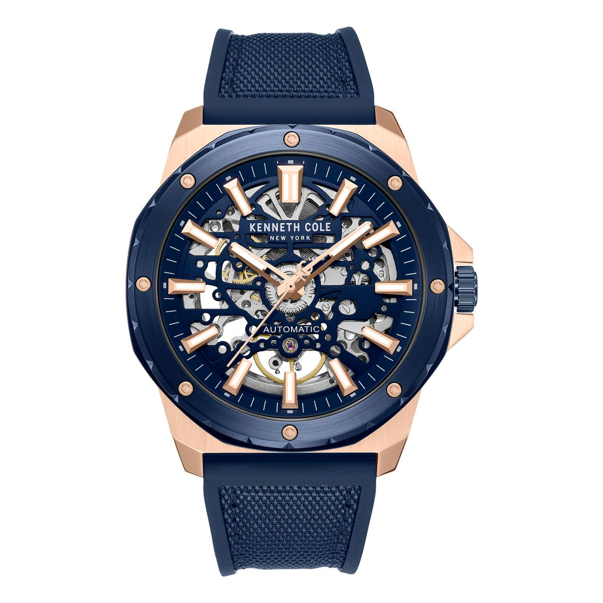 KENNETH COLE Skeleton Automatic Watch - KCWGZ0076702MNW