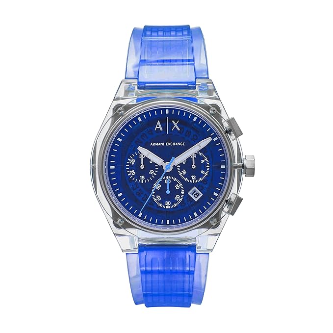 Armani Exchange Analog Blue Dial Men's Watch-AX4166