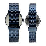 TIMEX Blue Round Dial Analog Pair's Watch - TW00PR319