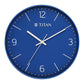 Titan Essence Classic Analog Wall Clock - Blue W0094PA03