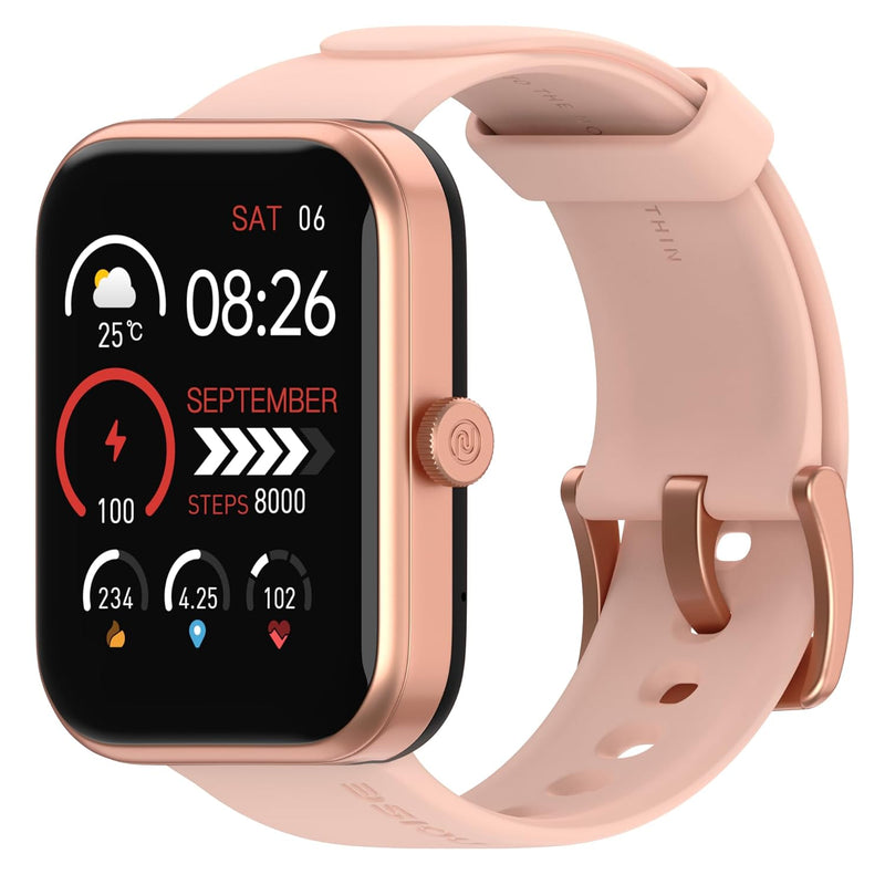 Noise ColorFit Pulse Grand 3 Smartwatch - Rose Pink