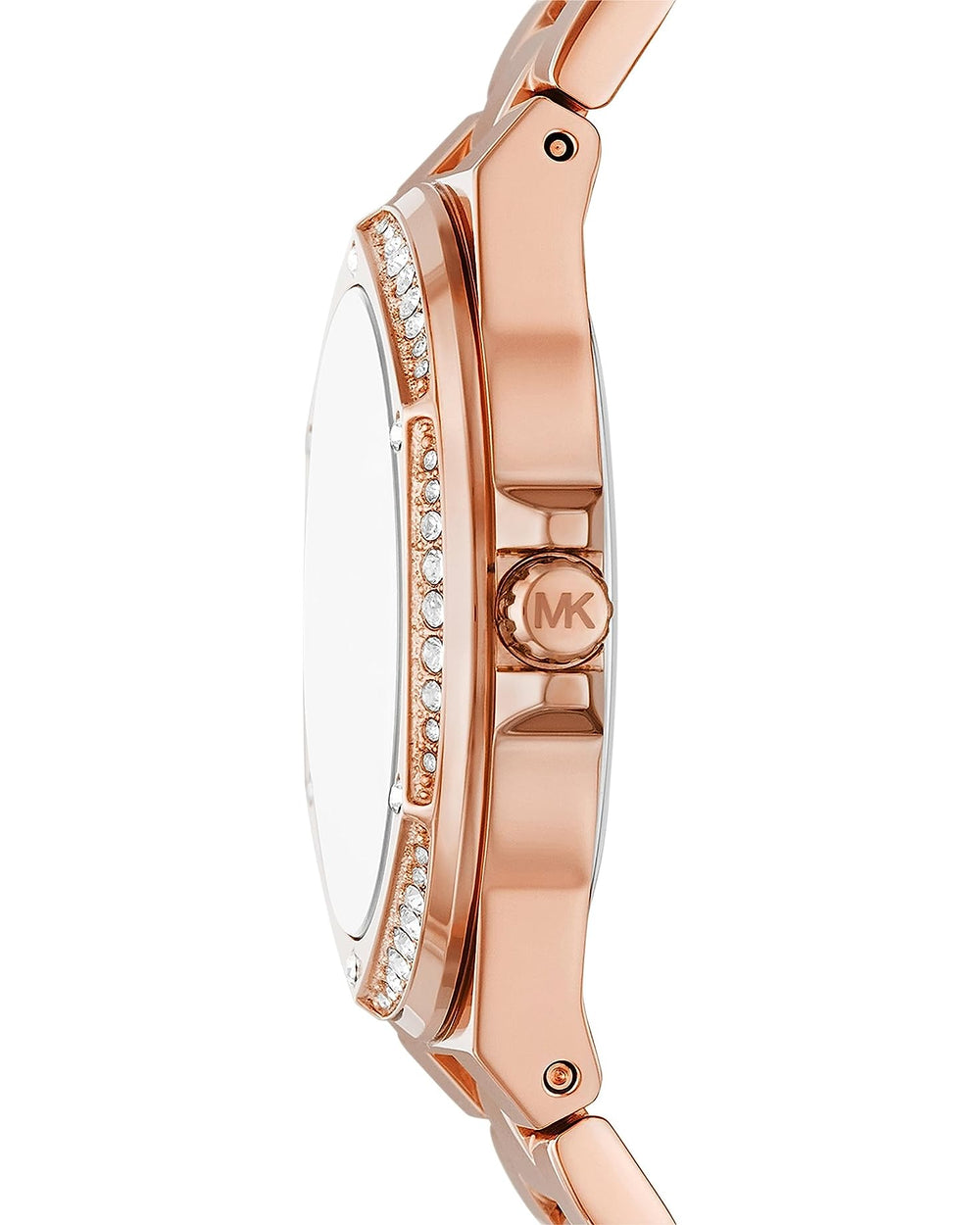 Lennox Three-Hand Rose Gold-Tone Stainless Steel Watch MK7405 - KRISHNA WATCH COMPANY
