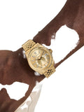 GUESS Gd Jaden Quartz Champagne Dial Analog Men's Watch GW0977G2