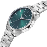 Sonata Ease with Green Dial Watch for Men - 77163SM10W