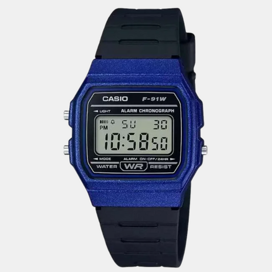 CASIO YOUTH F91WM-2ADF - D247 Black Digital - Unisex Watch