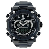 SF Quartz Digital Dial Plastic Strap Watch for Men 77030pp03