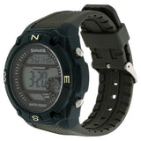SF Digital Dial Grey Plastic Strap Watch for Men 77033pp01