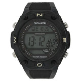 SF Digital Dial Plastic Strap Watch for Men 77033pp04