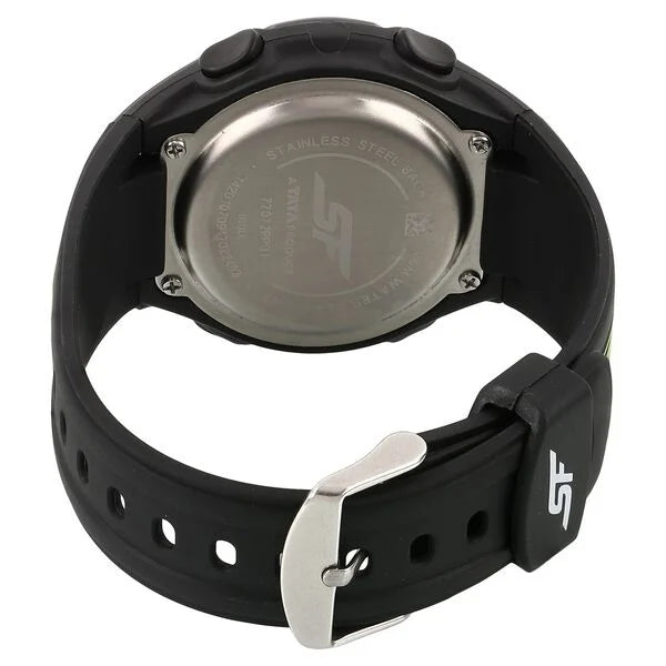 SF Super Fibre Digital Dial Plastic Strap Watch for Men 77072pp01