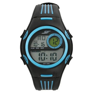 SF Super Fibre Digital Dial Plastic Strap Watch for Men 77072pp02 - KRISHNA WATCH COMPANY