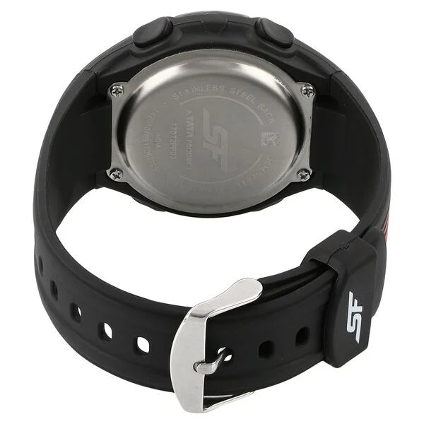 SF Super Fibre Digital Dial Plastic Strap Watch for Men 77072pp03