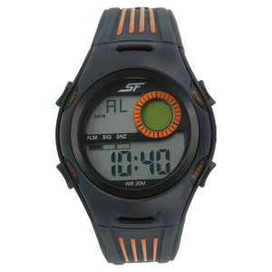 SF Super Fibre Digital Dial Plastic Strap Watch for Men 77072pp05 - KRISHNA WATCH COMPANY