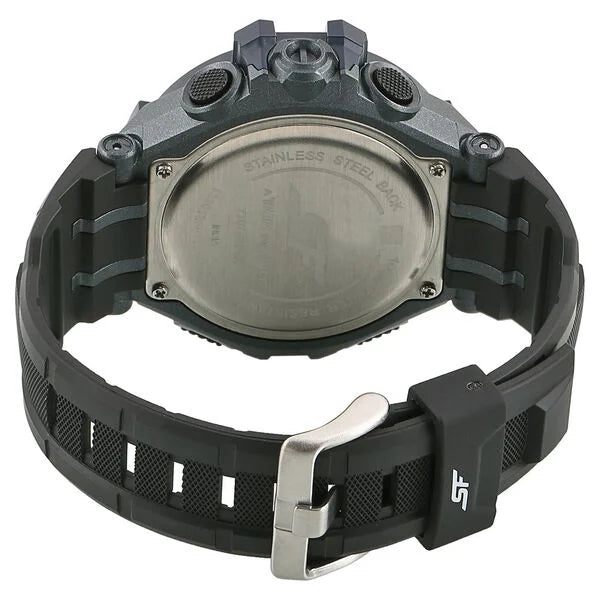 SF Super Fibre Digital Dial Plastic Strap Watch for Men 77075pp02