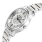 Sonata Quartz Analog with Day and Date Silver Dial Stainless Steel Strap Watch for Men NS77082SM02w / 77082SM02W