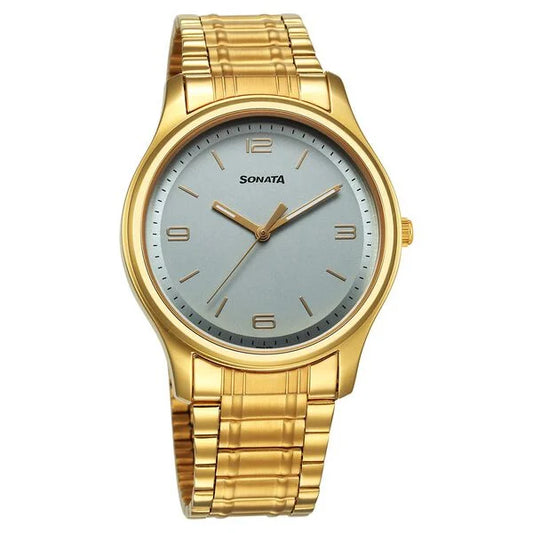 Sonata Traditional Essentials Analog Watch for Men 77082ym12