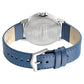 Sonata Quartz Analog Blue Dial Leather Strap Watch for Men 77083sl07w