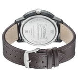 Sonata Quartz Analog Green Dial Leather Strap Watch for Men 77085pl02w - KRISHNA WATCH COMPANY