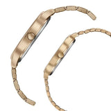 Sonata Modern Bandhan Quartz Analog Silver Dial Stainless Steel Strap Watch for Couple 7710587050wm02