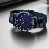 Sonata Blues Quartz Analog Watch for Men 77105qm01