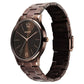 Sonata Aspire Quartz Analog Brown Dial Stainless Steel Strap Watch For Men 77105qm06w