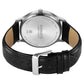 Sonata Aspire Quartz Analog with Date Green Dial Leather Strap Watch For Men 77105sl23w